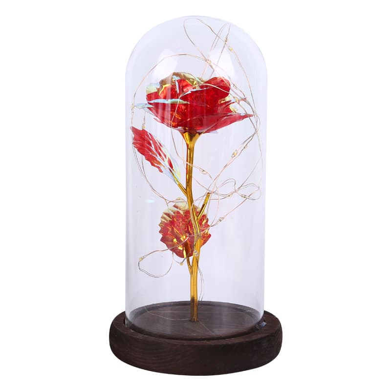 Preserved Flower Glass Dome detail 3